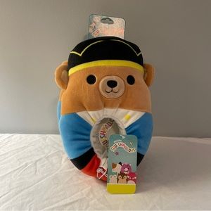 NWT Squishmallow Baron Christmas Nutcracker Soldier Bear Slipper Kids Size 11-12